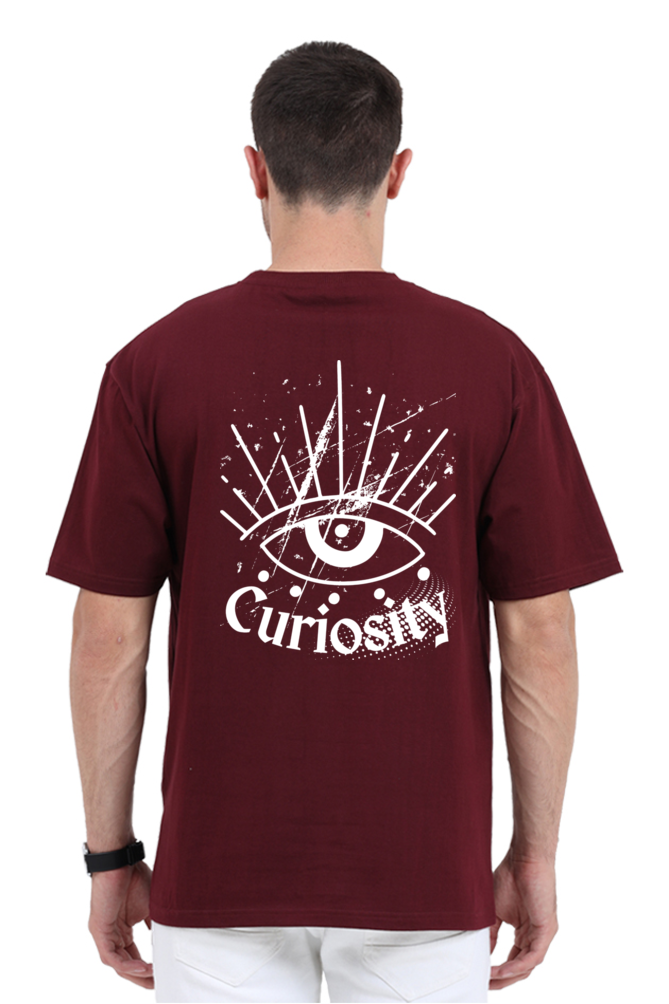 Eye For Curiosity Oversized T Shirt for Men - Curious Case Clothing