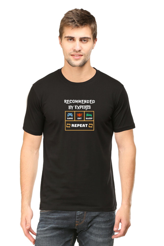 Recommended By Experts Classic Crew Neck T-Shirt for Men - Curious Case Clothing