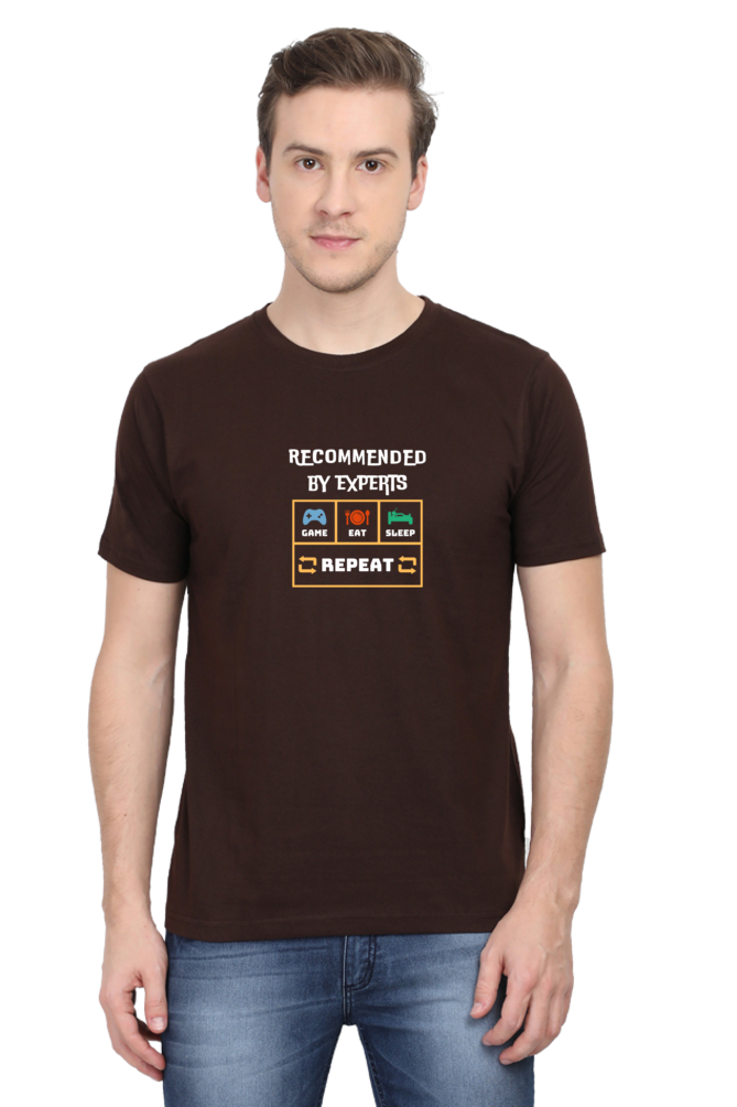 Recommended By Experts Classic Crew Neck T-Shirt for Men - Curious Case Clothing