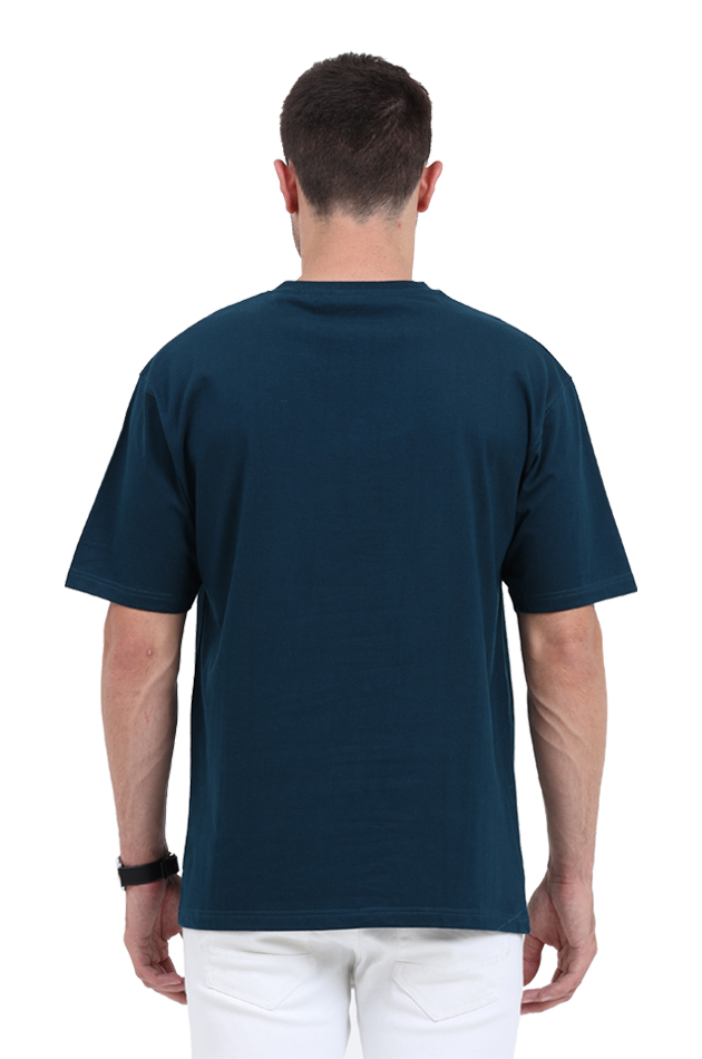 Stop Editing Yourself Oversized T Shirt for Men - Curious Case Clothing