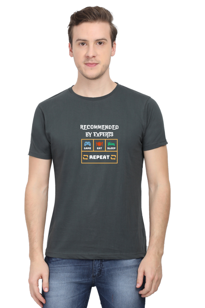 Recommended By Experts Classic Crew Neck T-Shirt for Men - Curious Case Clothing