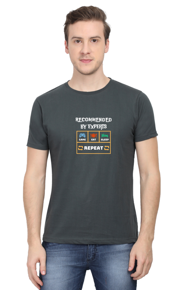 Recommended By Experts Classic Crew Neck T-Shirt for Men - Curious Case Clothing