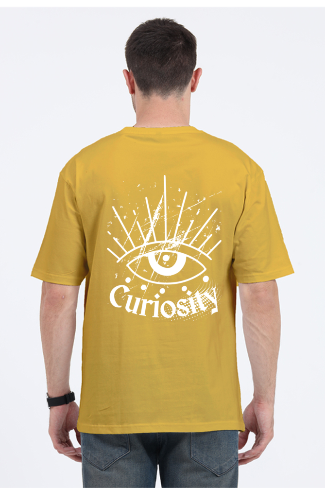 Eye For Curiosity Oversized T Shirt for Men - Curious Case Clothing
