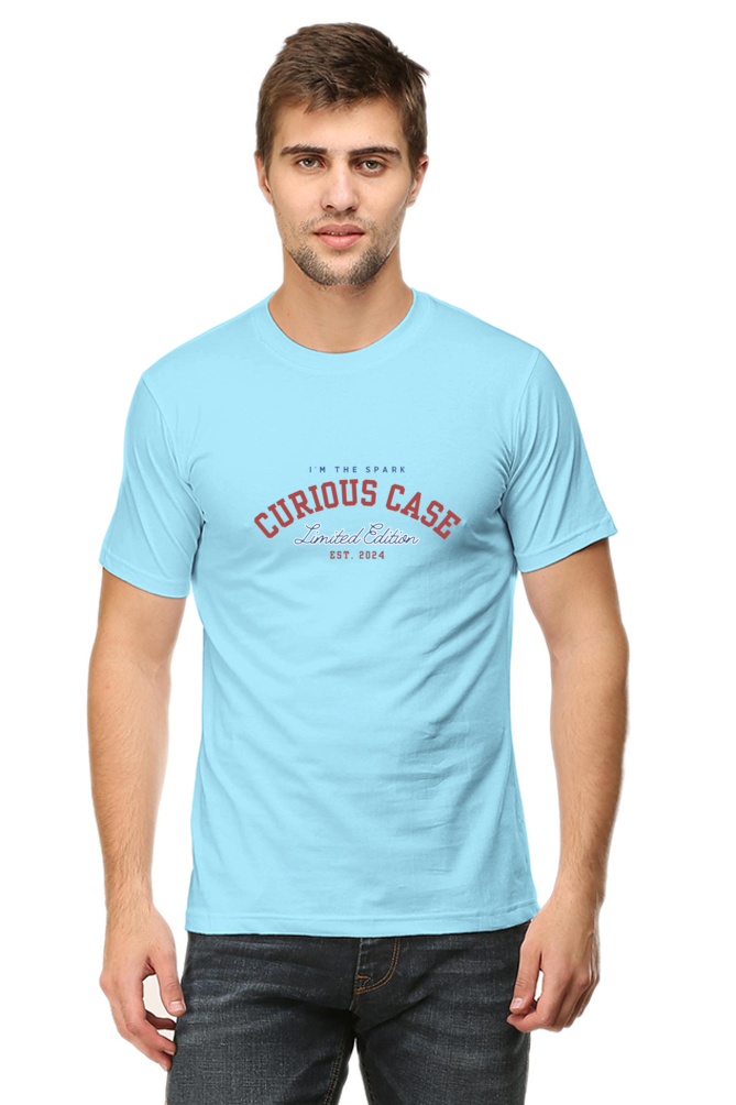 Limited Edition Curious Case Classic Crew Neck T-Shirt for Men - Curious Case Clothing