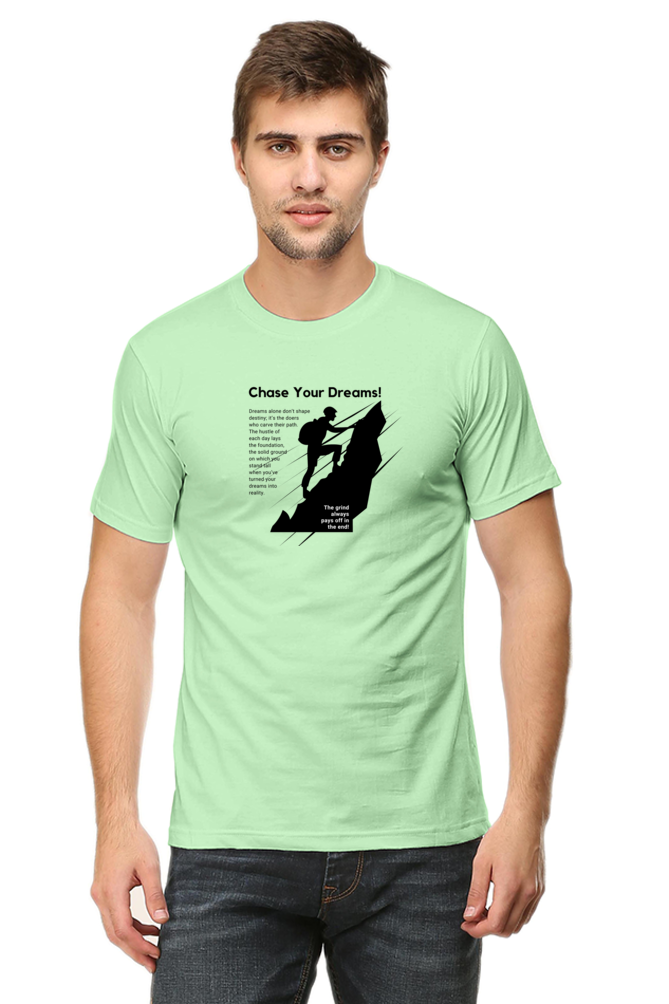 Chase Your Dreams Classic Fit Men's T Shirt - Curious Case Clothing