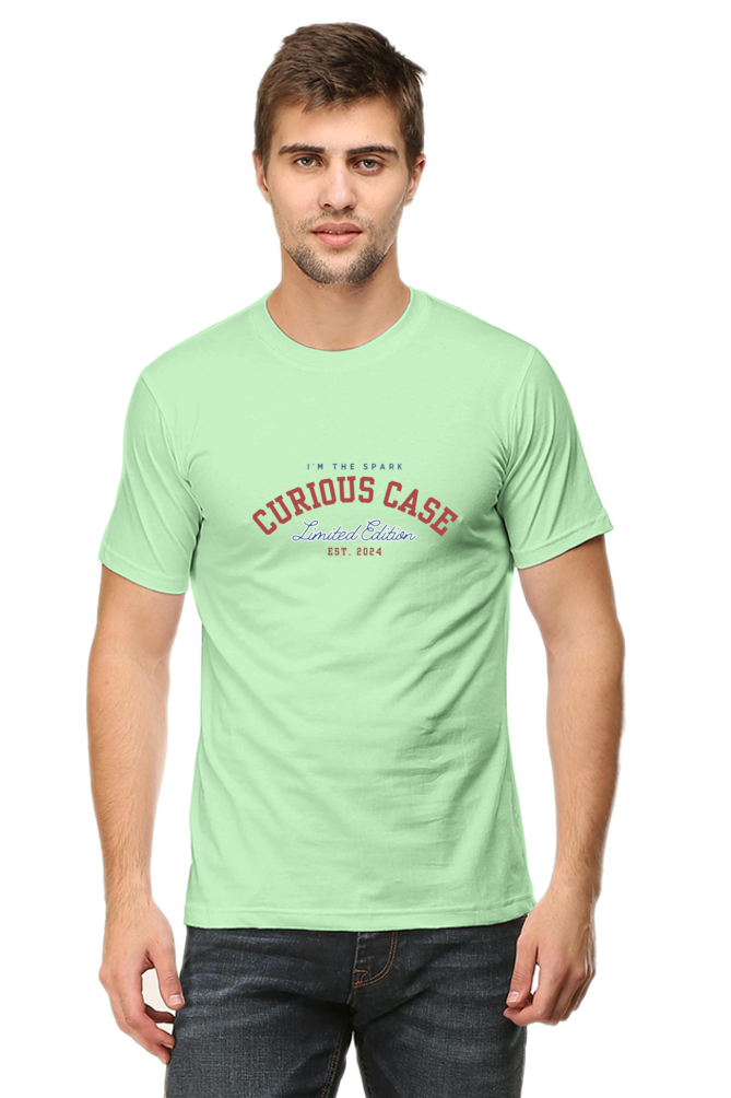 Limited Edition Curious Case Classic Crew Neck T-Shirt for Men - Curious Case Clothing