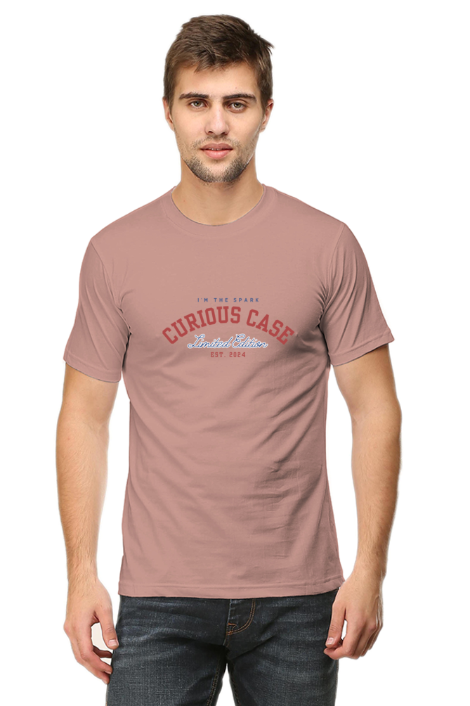 Limited Edition Curious Case Classic Crew Neck T-Shirt for Men - Curious Case Clothing