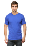Plain Royal Blue T Shirt For Men - Curious Case Clothing