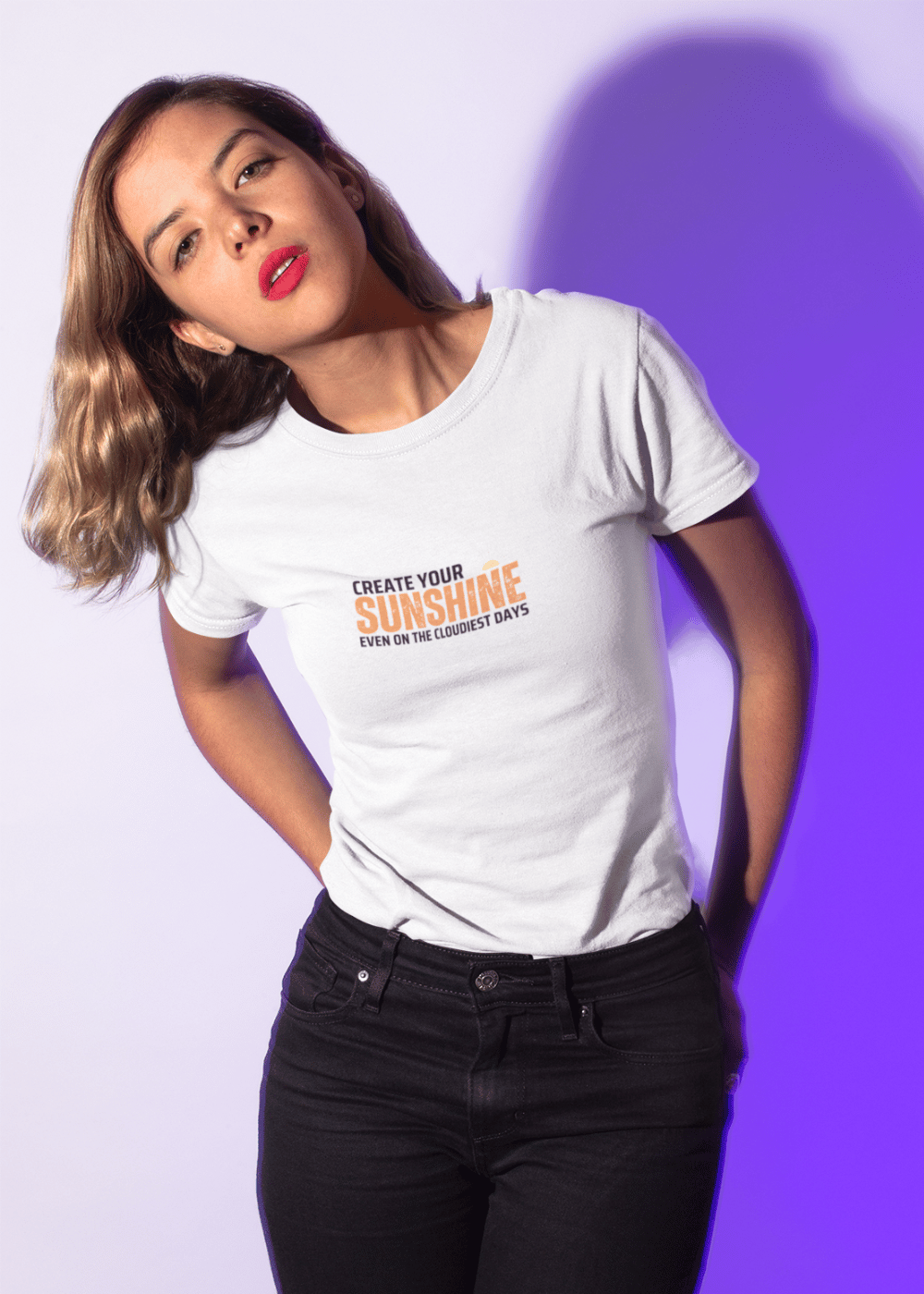 Create Your Sunshine Classic Women T Shirt - Curious Case Clothing