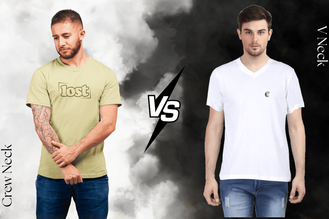 Round Neck vs V-Neck - Which T-Shirt Flatters You Best