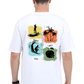 The Beach Times 1986 Oversized T Shirt for Men - Curious Case Clothing
