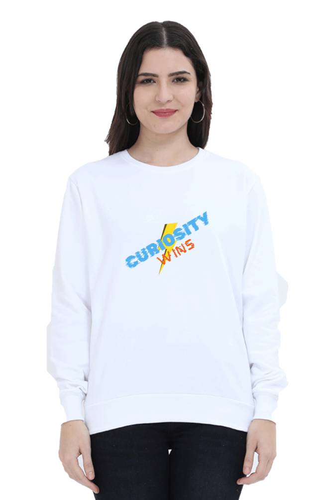 Curiosity Wins Women's Sweatshirt