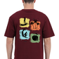 The Beach Times 1986 Oversized T Shirt for Men - Curious Case Clothing