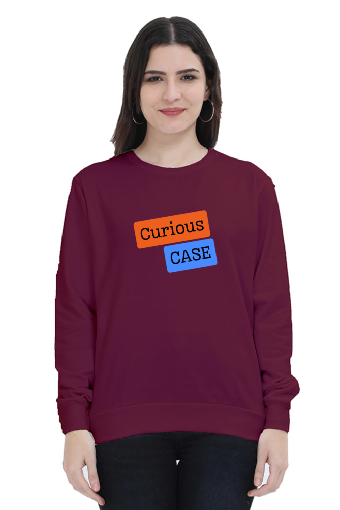 Curious Case The Branding Bands Original Women's Sweatshirt