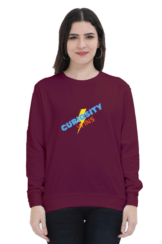 Curiosity Wins Women's Sweatshirt