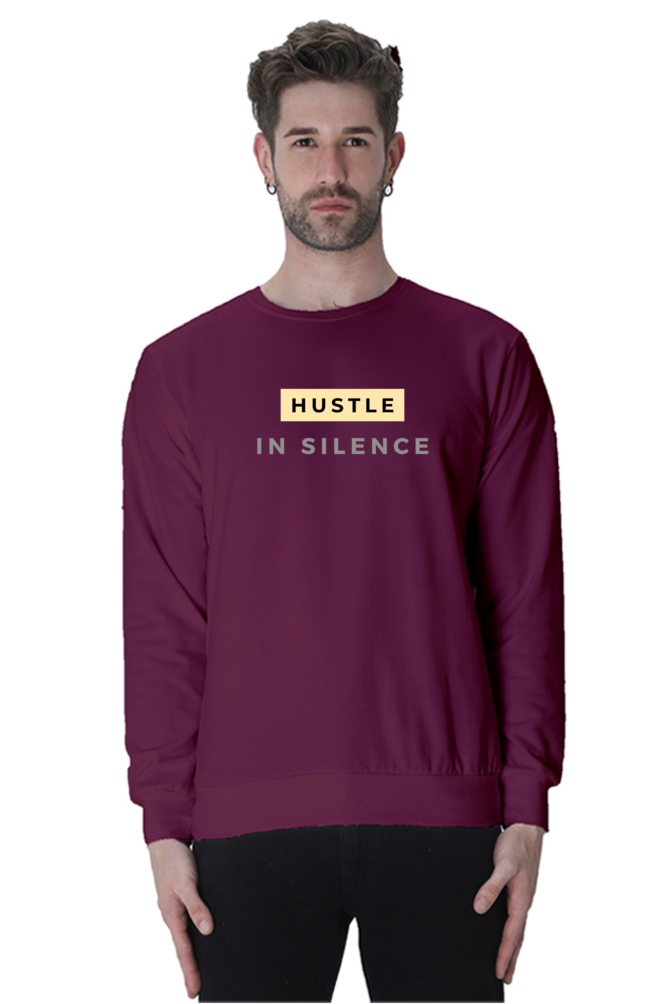 Hustle in Silence Men's Sweatshirt