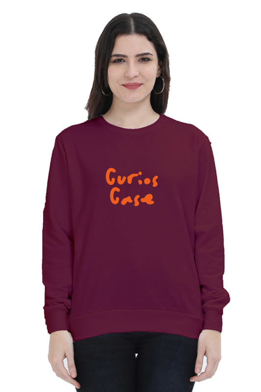 Curious Case Typotoon Original Women's Sweatshirt