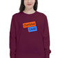 Curious Case The Branding Bands Original Women's Sweatshirt