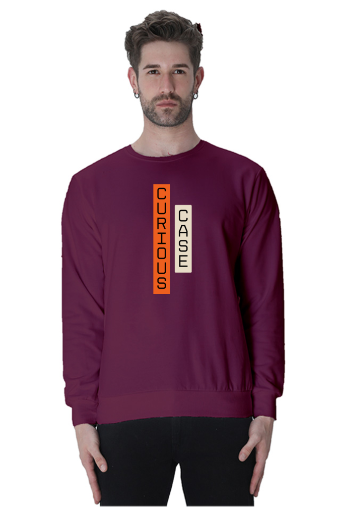 Curious Case Vertical Original Men's Sweatshirt