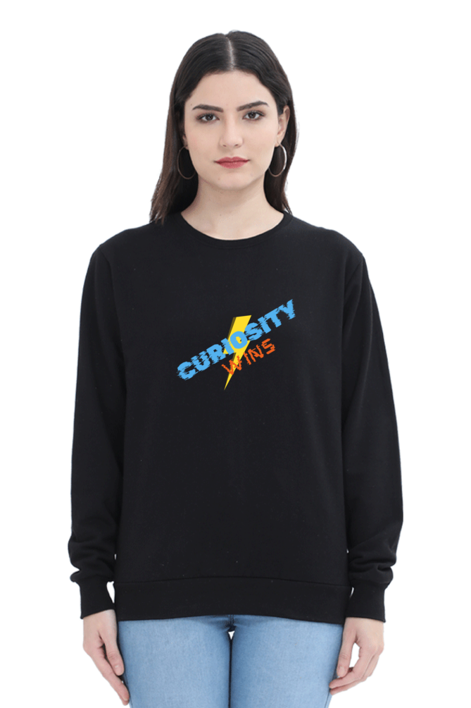 Curiosity Wins Women's Sweatshirt