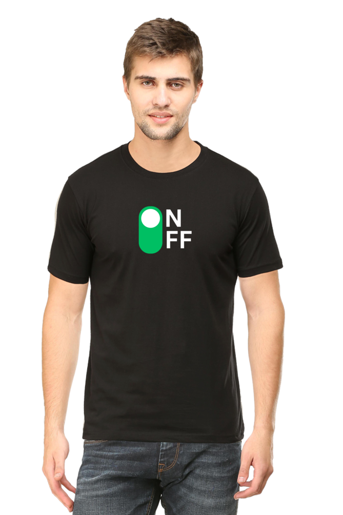 On And Off Regular Fit T Shirt for Men