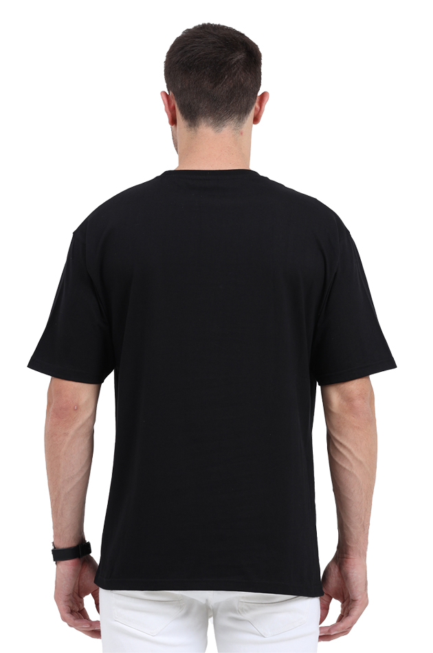 Music On World Off Oversized T Shirt for Men