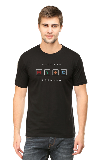 Success Formula Regular Fit T Shirt for Men