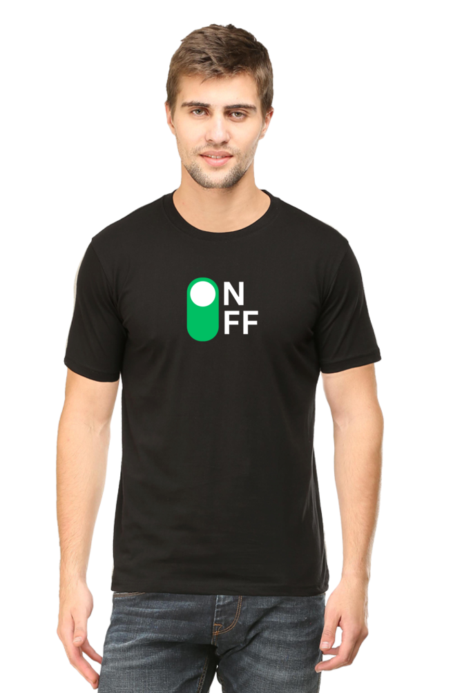 On And Off Regular Fit T Shirt for Men