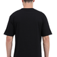 Plain Black Oversized T Shirt for Men - Embroidery Logo - Curious Case Clothing