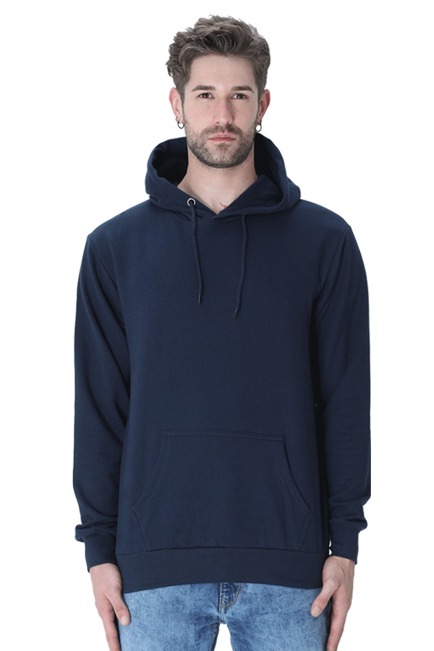 Men's Hoodie - Navy Blue