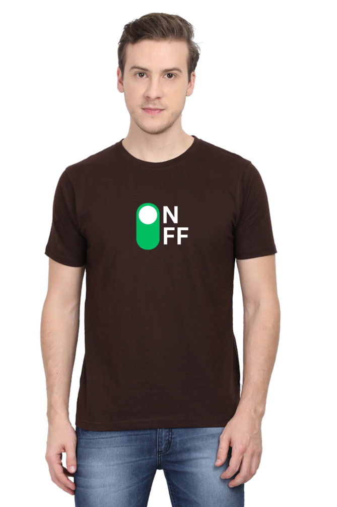 On And Off Regular Fit T Shirt for Men