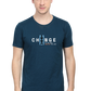 Change Is Constant Regular Fit T Shirt for Men