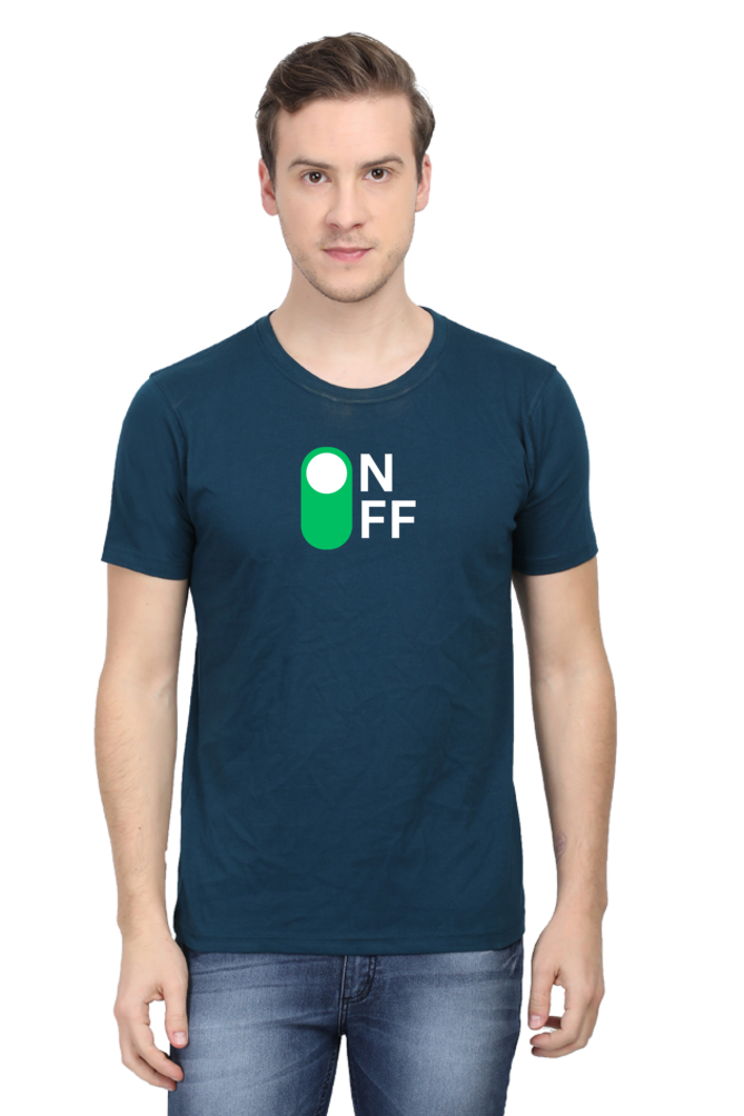 On And Off Regular Fit T Shirt for Men