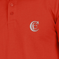 Classic Embroidery Brick Red Polo T-Shirt For Men - Curious Case Clothing