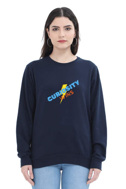 Curiosity Wins Women's Sweatshirt