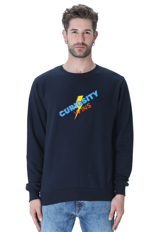 Curiosity Wins Men's Sweatshirt