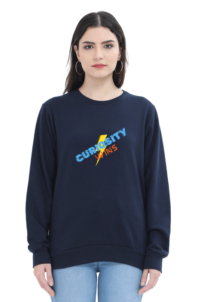 Curiosity Wins Women's Sweatshirt