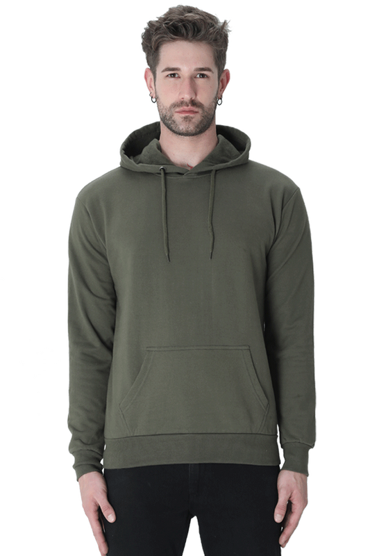 Men's Hoodie - Olive Green