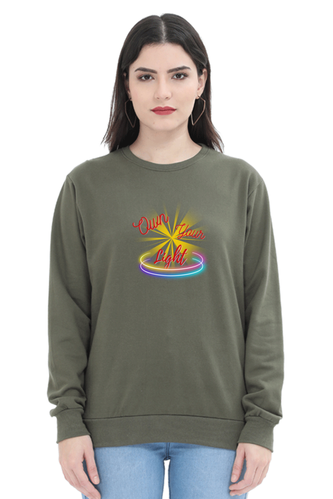 Own Your Light Women's Sweatshirt