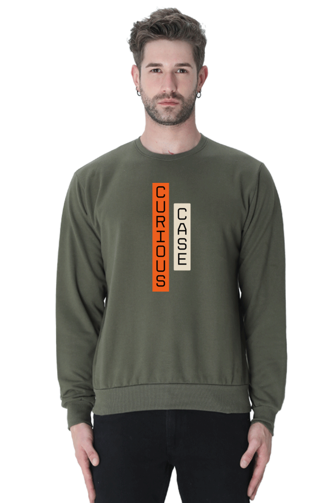 Curious Case Vertical Original Men's Sweatshirt