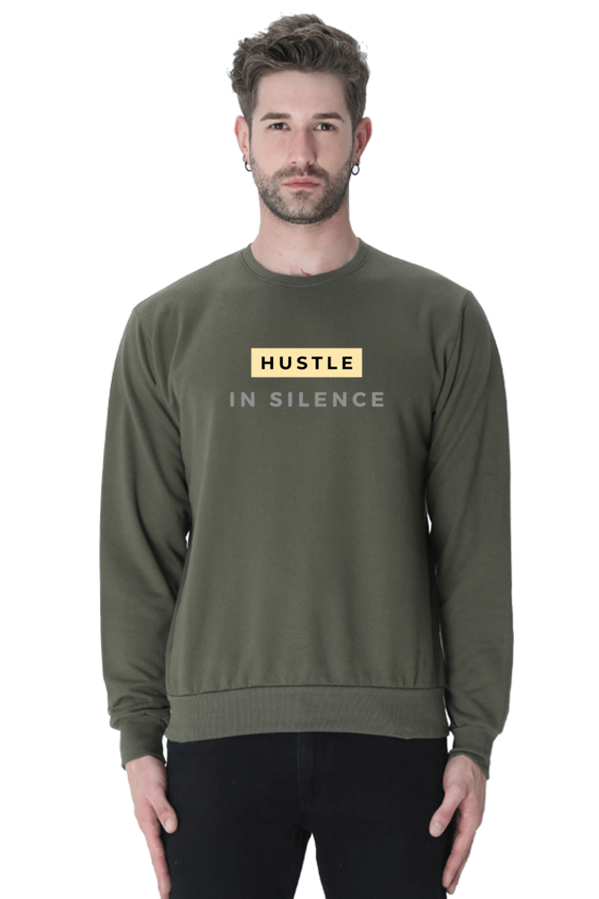 Hustle in Silence Men's Sweatshirt