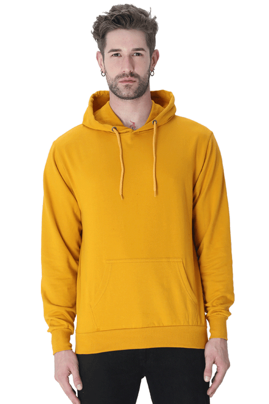 Men's Hoodie - Mustard Yellow