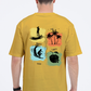 The Beach Times 1986 Oversized T Shirt for Men - Curious Case Clothing