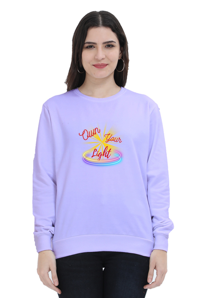 Own Your Light Women's Sweatshirt