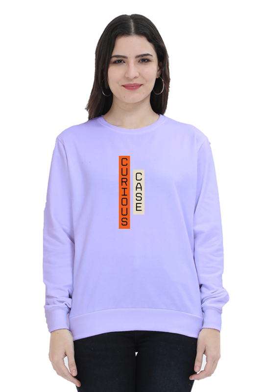 Curious Case The Vertical Original Women's Sweatshirt