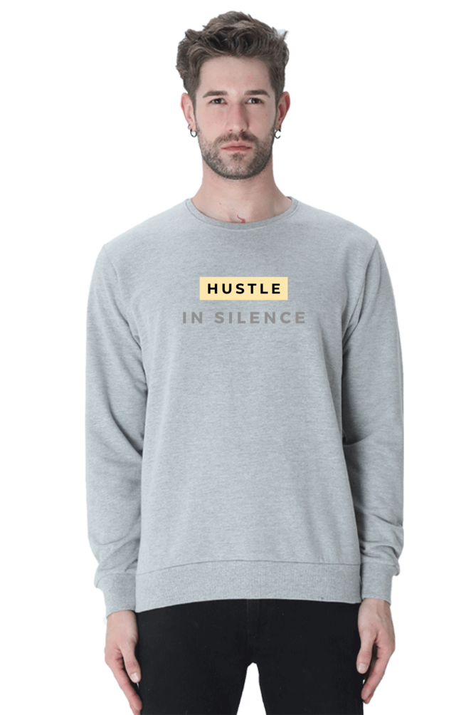 Hustle in Silence Men's Sweatshirt