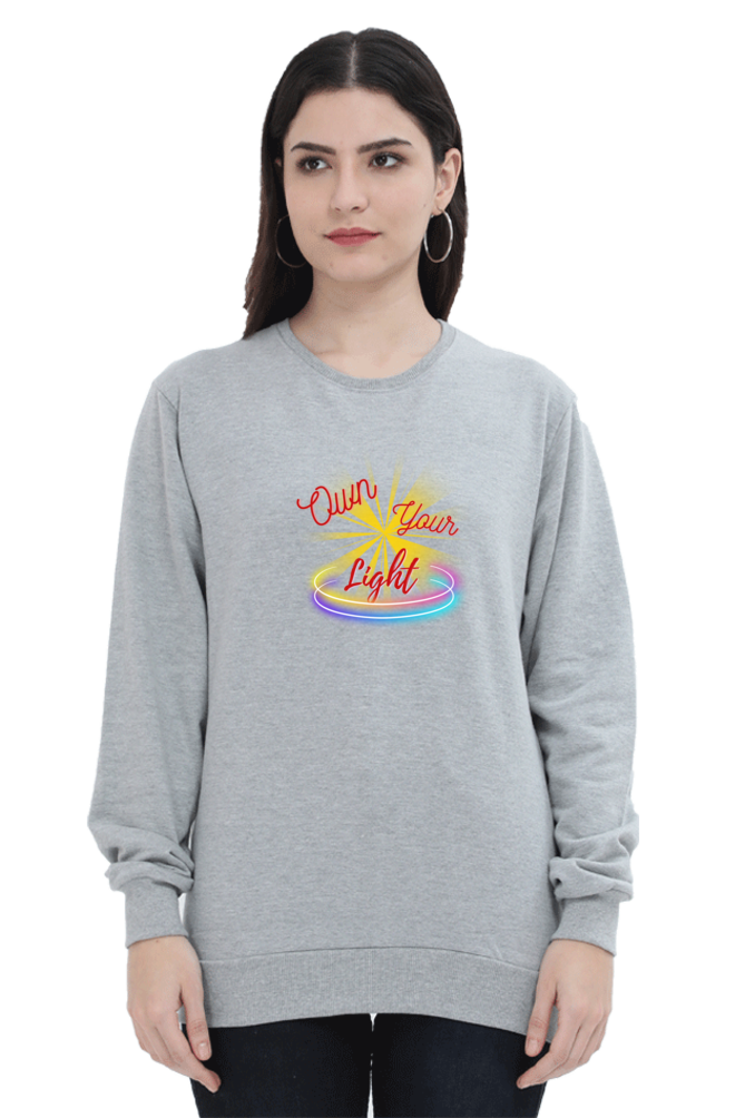 Own Your Light Women's Sweatshirt