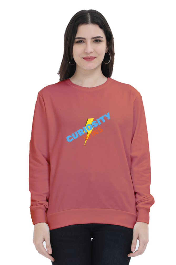 Curiosity Wins Women's Sweatshirt