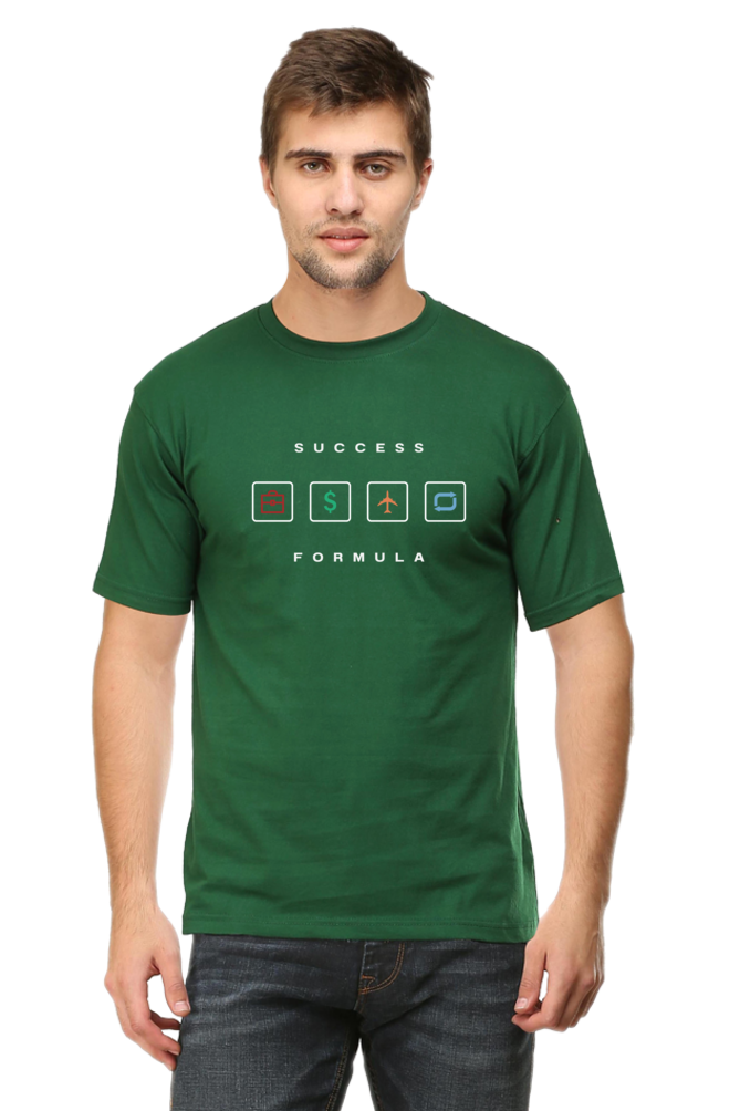 Success Formula Regular Fit T Shirt for Men