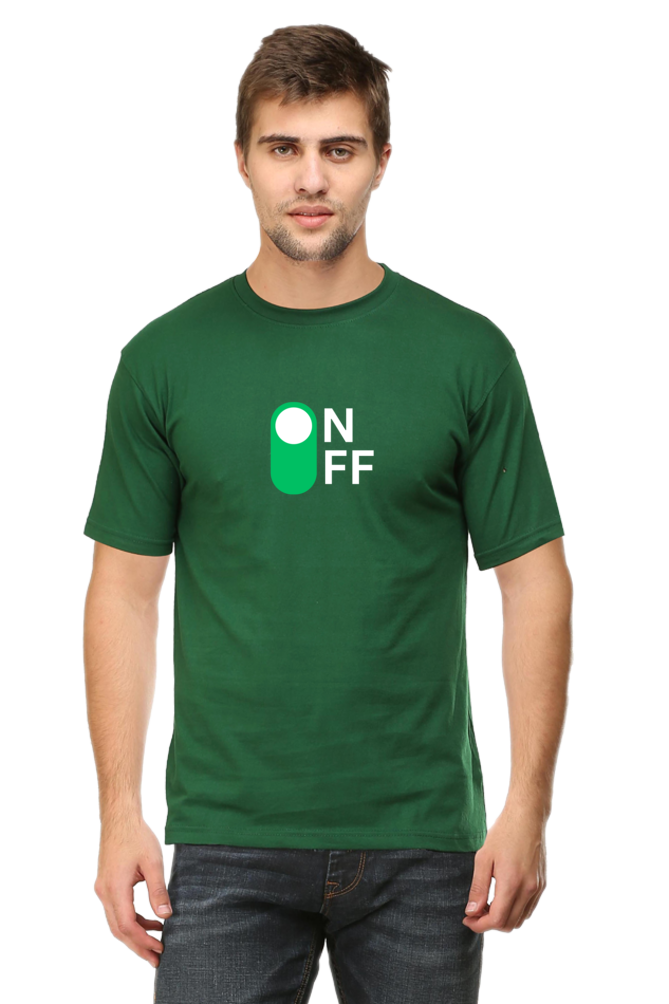 On And Off Regular Fit T Shirt for Men